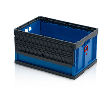 Folding crate 60x40x32 with lid