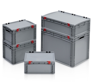 EURO CRATES WITH LID