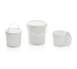 PLASTIC BUCKETS WITH LID