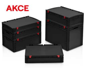 ESD EURO CRATES WITH LID