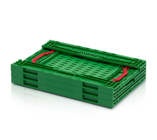 Foldable perforated crate 60x40x12