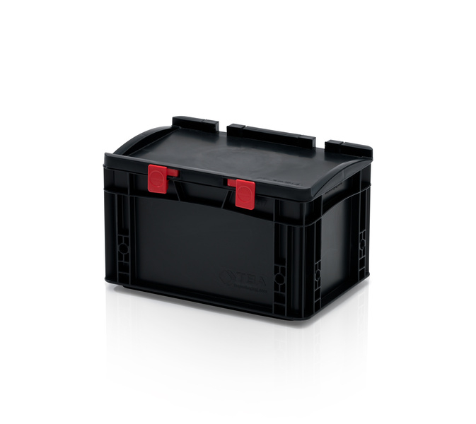 Přepravka ESD EURO s víkem 30x20x18,5