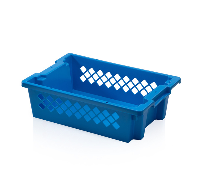 Přepravka stohovatelná SN děrovaná 60x40x18