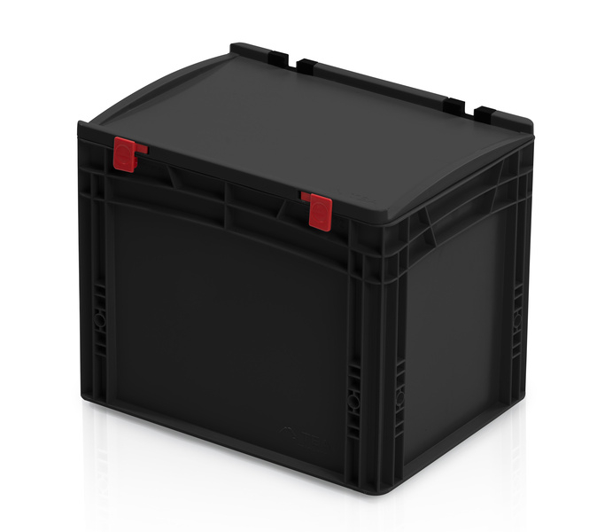 Přepravka ESD EURO s víkem 40x30x33,5