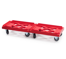 Plastový podvozek HL 2 otočná + 2 pevná kola