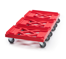 Plastový podvozek HL 2 otočná + 2 pevná kola