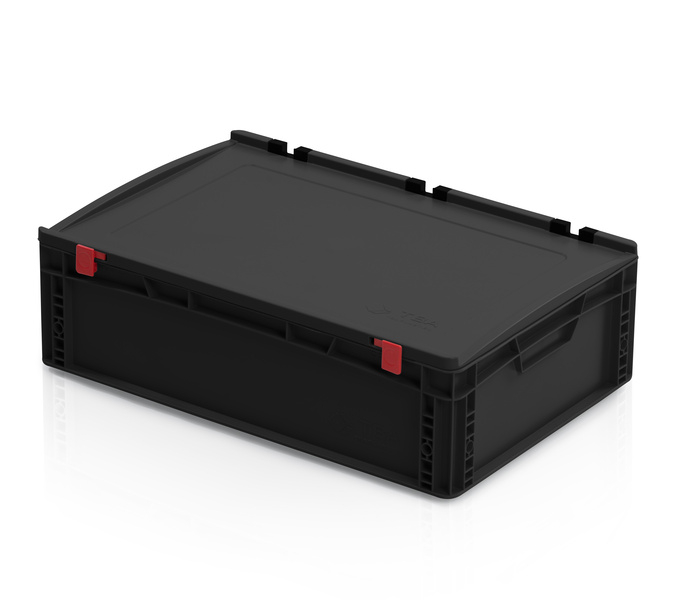 Přepravka ESD EURO s víkem 60x40x18,5