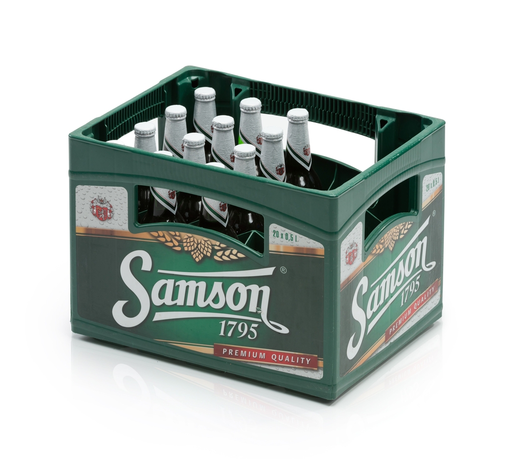 Přepravka na lahve IML pivní 20x0,5l