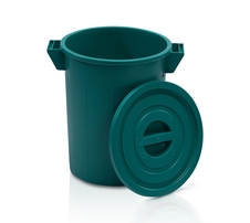 Víko k nádobě 50l zelené