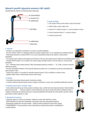 Výpustní sestava k IBC s 3/4" kohoutkem
