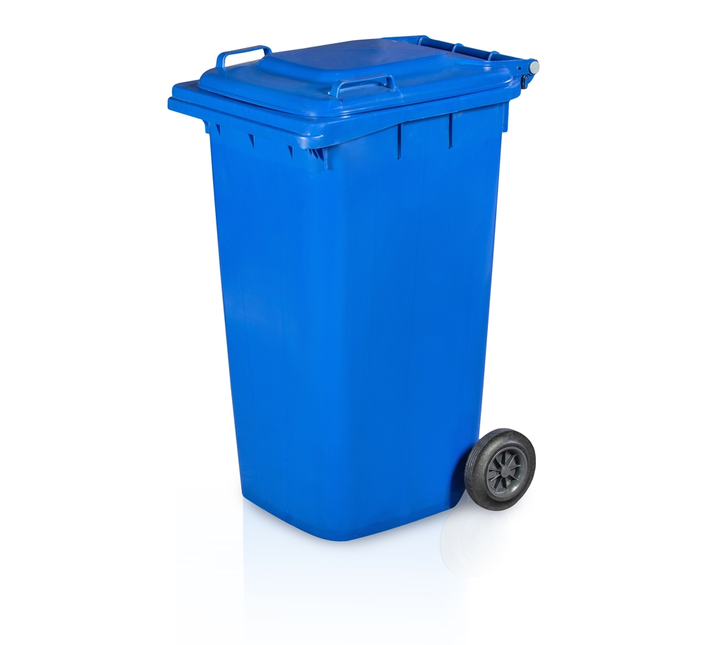 Popelnice 240 l modrá