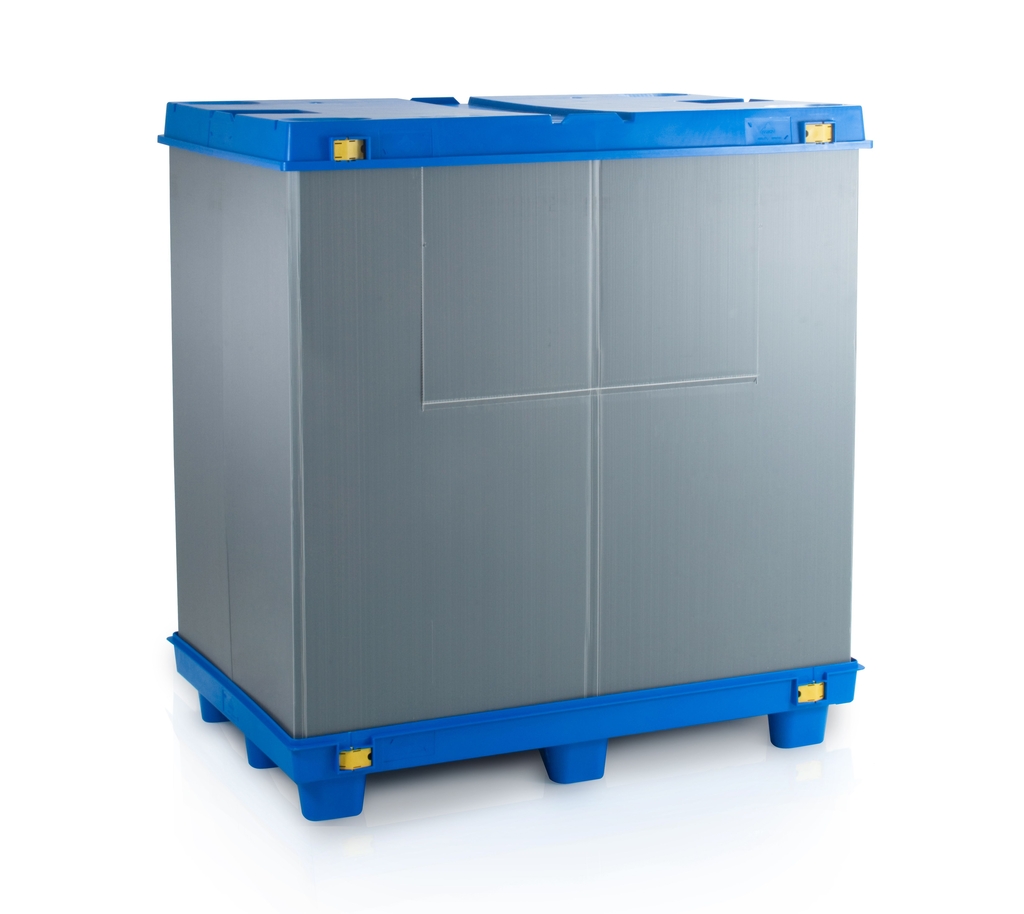 Plastový velkoobjemový skládací box 1200x800
