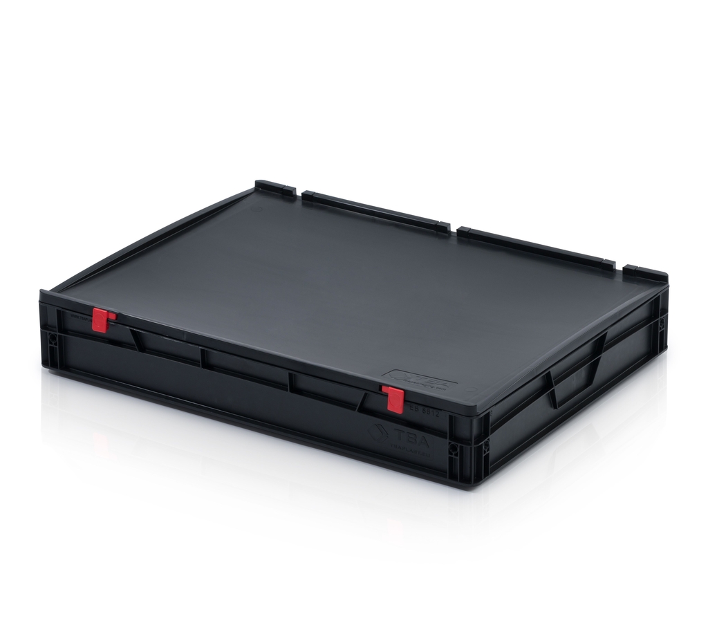 Přepravka ESD EURO s víkem 80x60x13,5