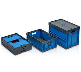 Folding containers